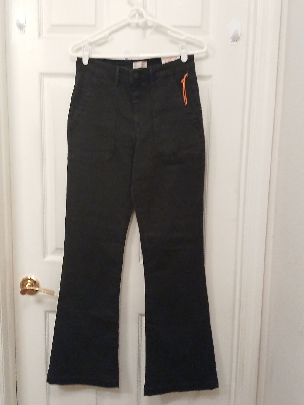 Knox Rose NWT Flare Jeans Women's Size 8 Black Bootcut High Rise  New